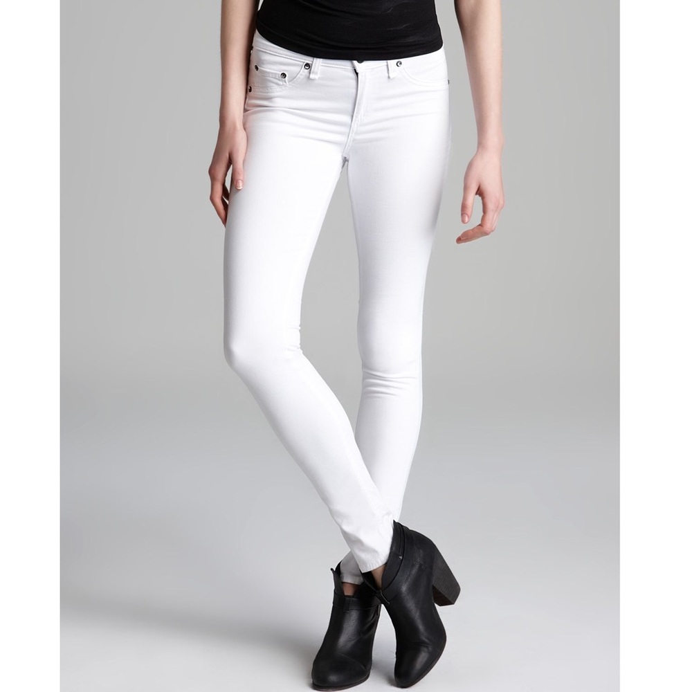 Rag & Bone Legging Jean in Bright White